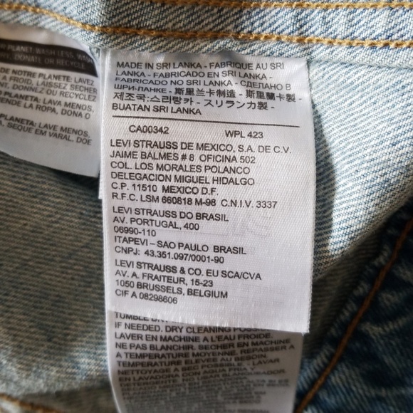 Levi's denim vest - Picture 5 of 6